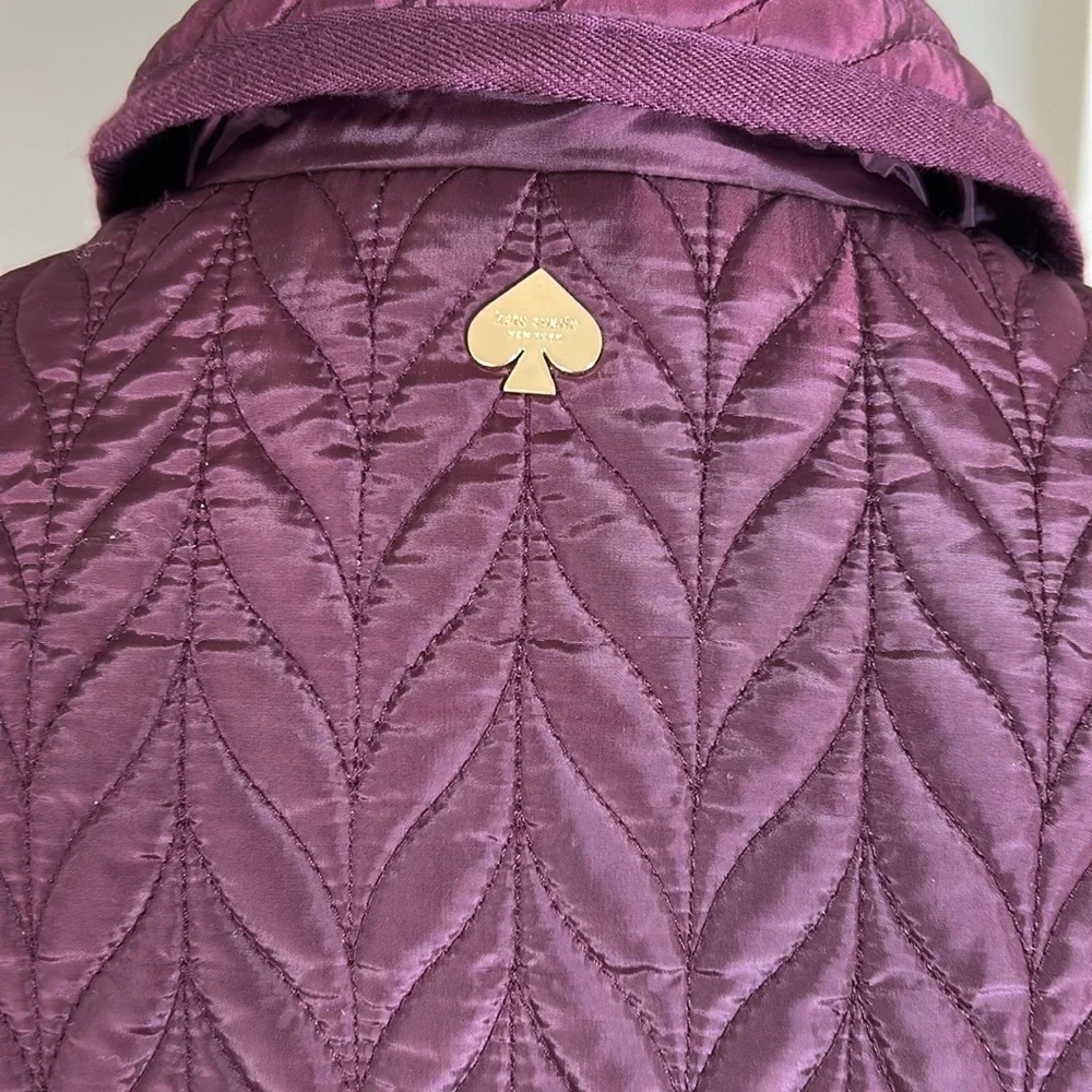 kate spade quilted coat
